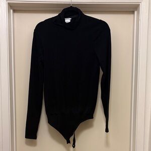 Wolford Black Long Sleeve Bodysuit